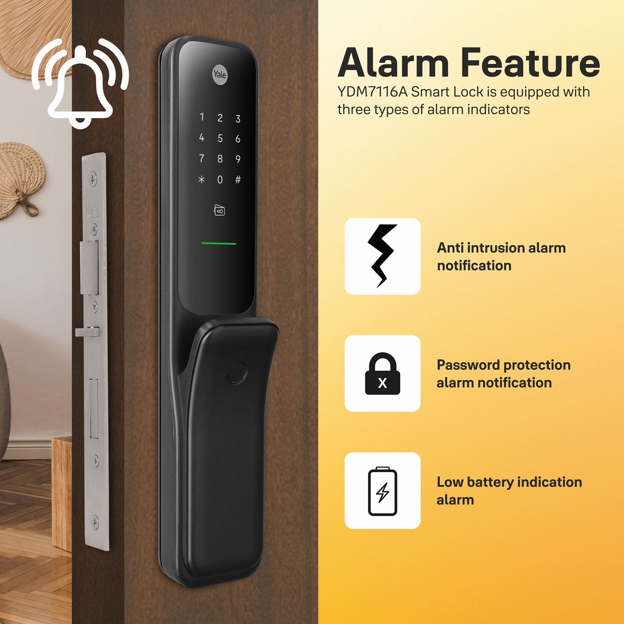 Image: Yale Kyra Pro Keyless Entry Door Lock