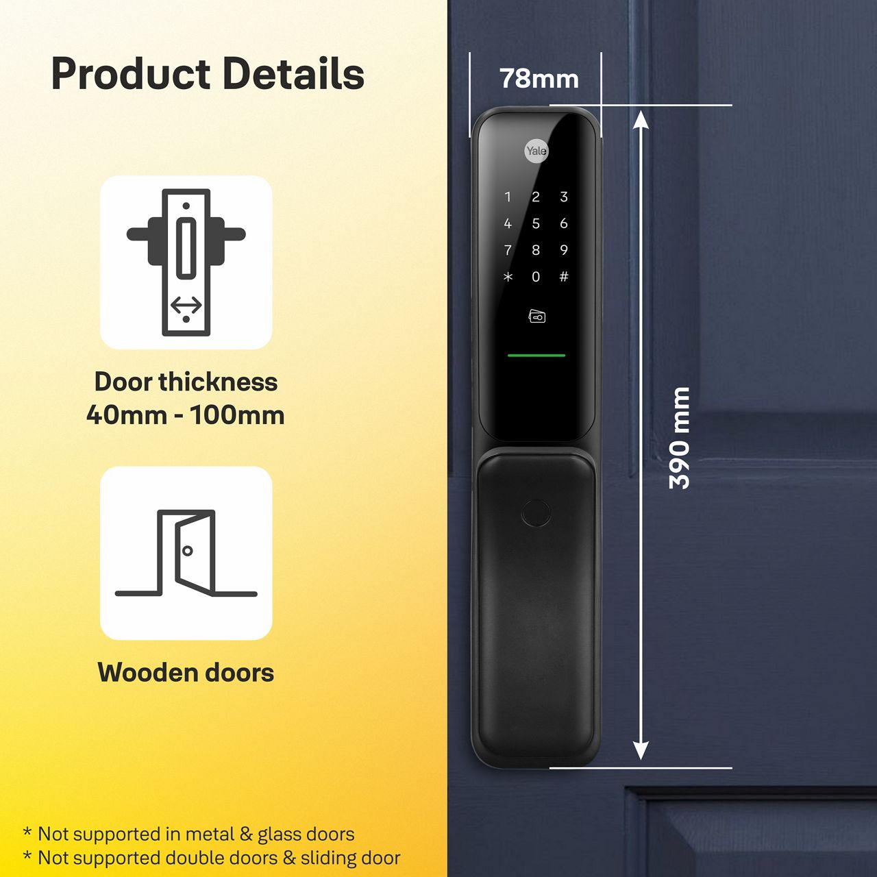 Image: Yale Kyra Pro Advanced Smart Lock for Residential Security