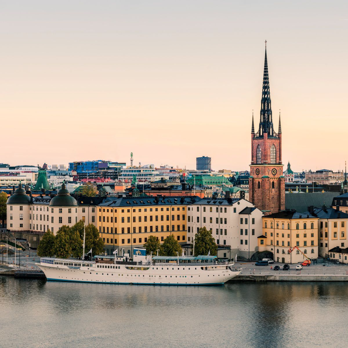 Panoramavy över Stockholm stad.