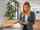 Residential leasing agent on smartphone