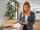 Residential leasing agent on smartphone