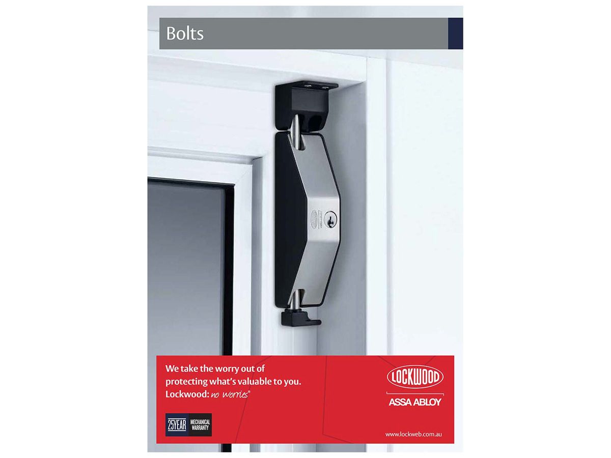 Lockwood Bolts Catalogue