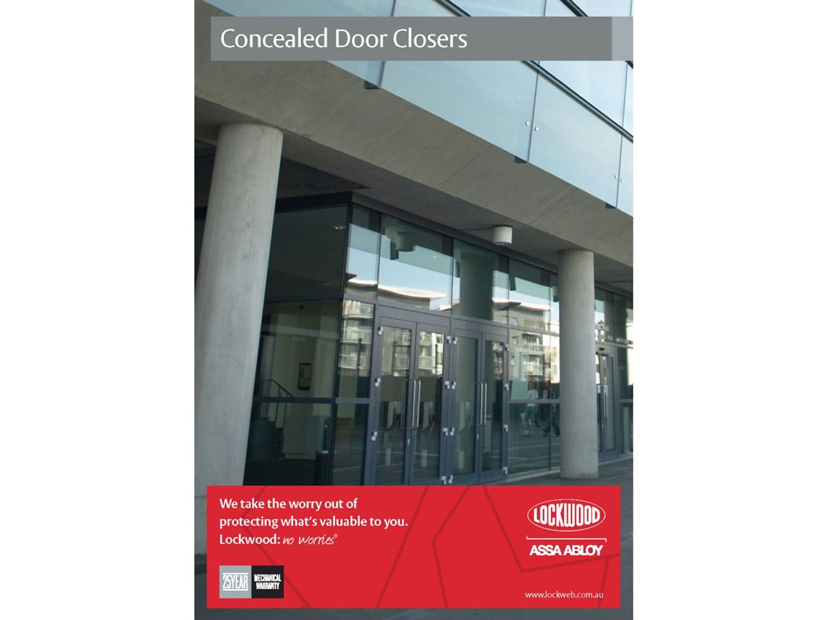 Lockwood Concealed Door Closers