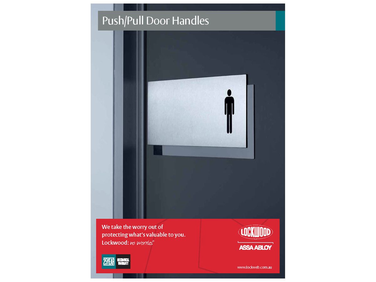 Lockwood Push and Pull Door Handles