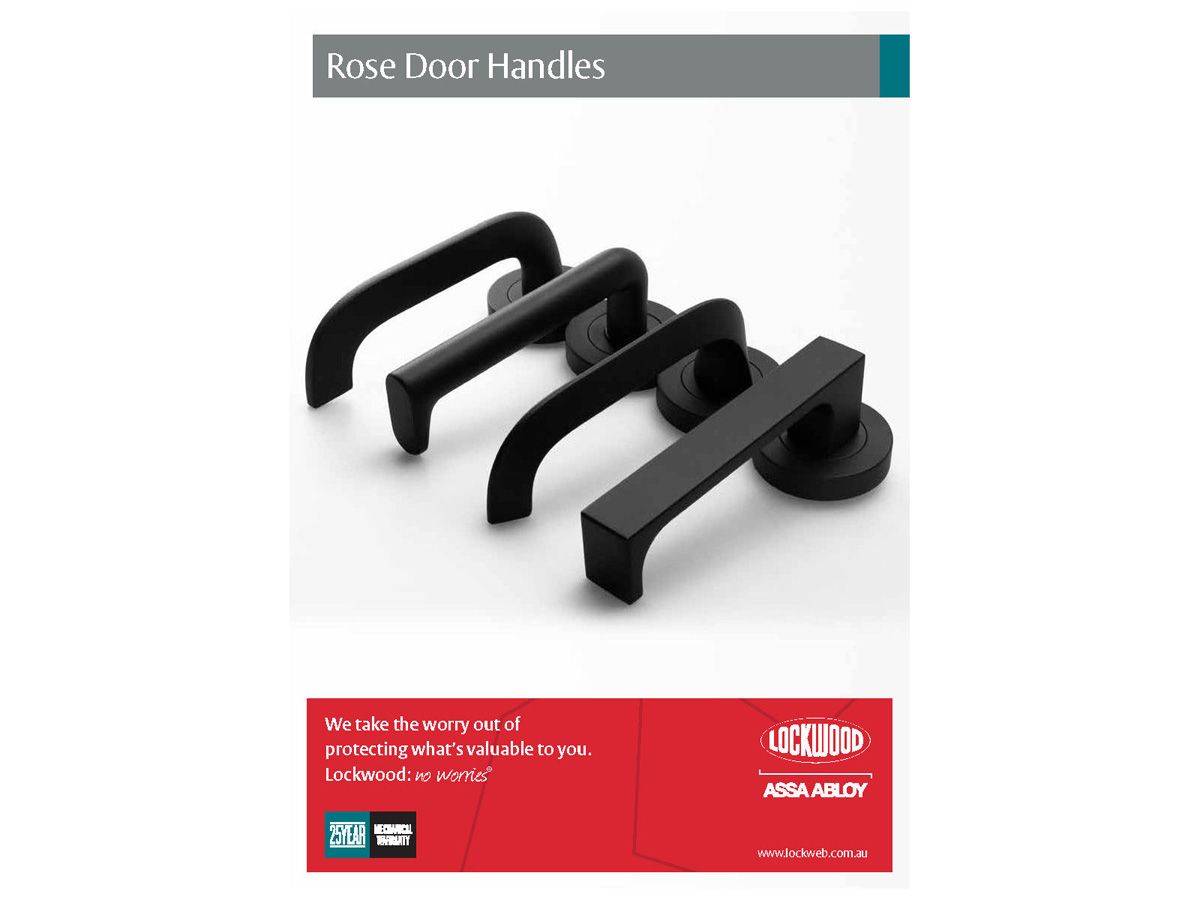 Lockwood Rose Door Handles