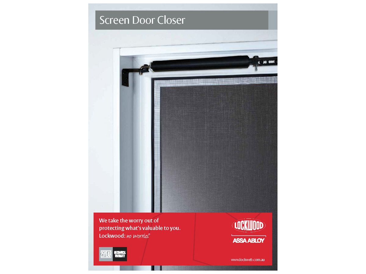 Lockwood Screen Door Closers