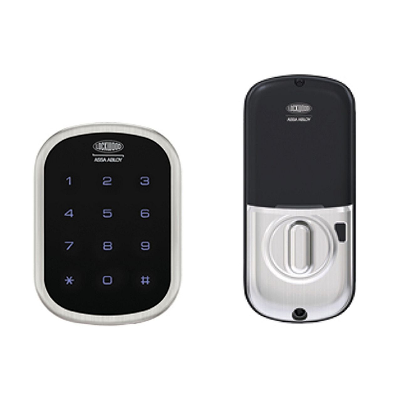 Lockwood SDL™ Deadbolt Front & Back View