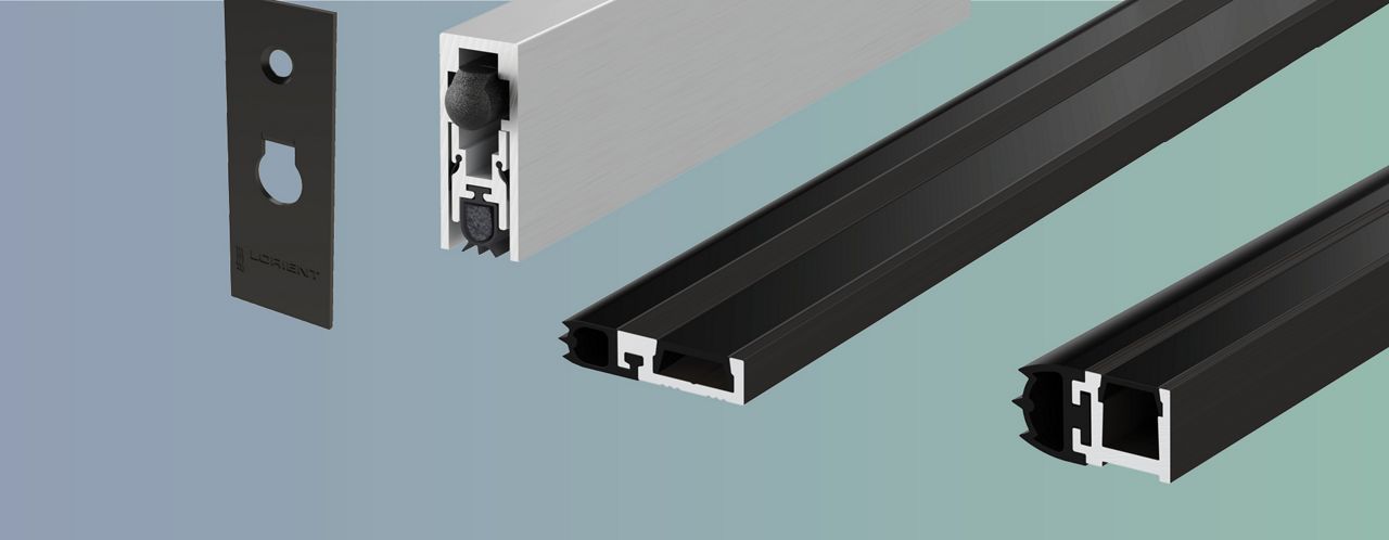Lorient Architectural Seals - Available in Matt Black