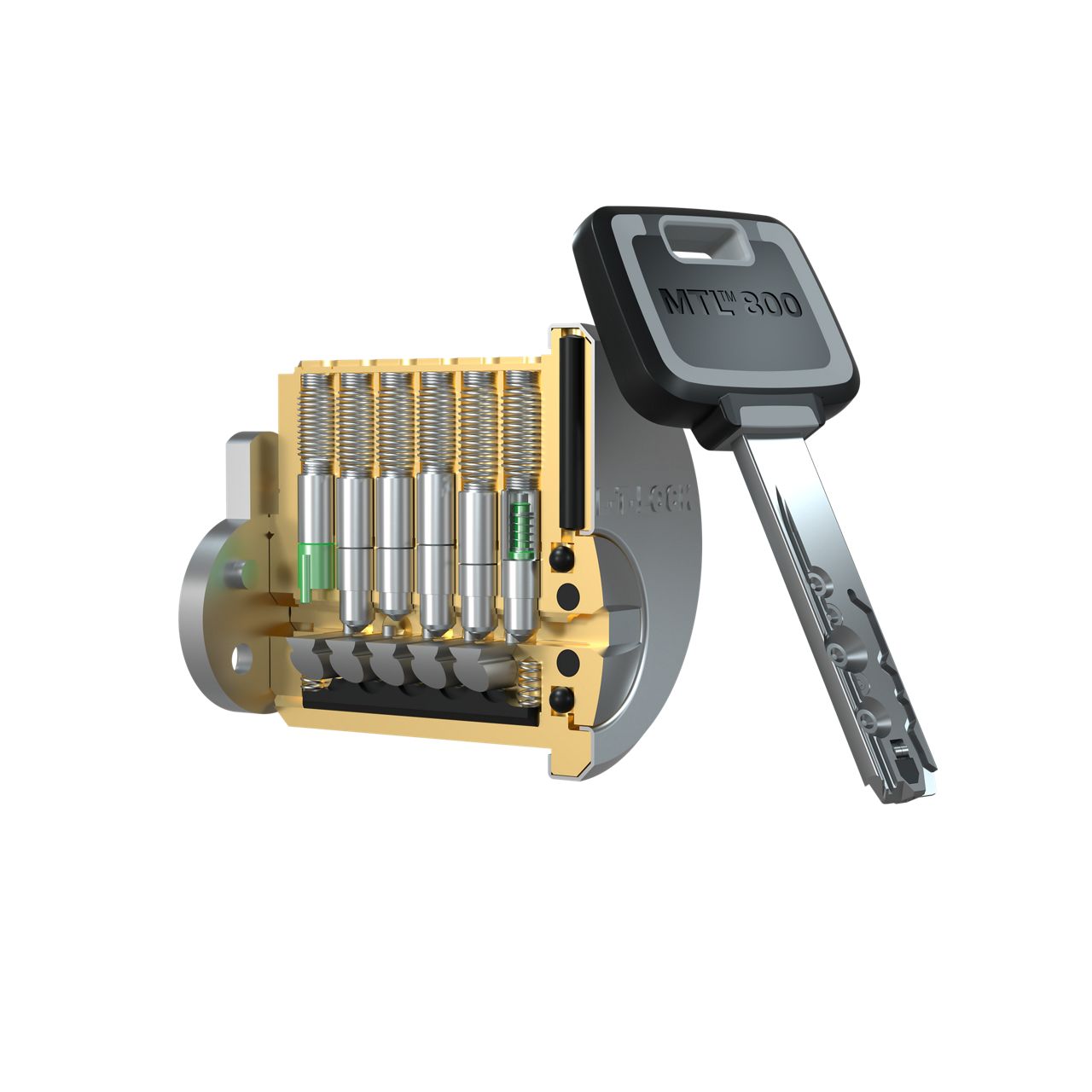 zadlabavací zámek s platformou MTL800