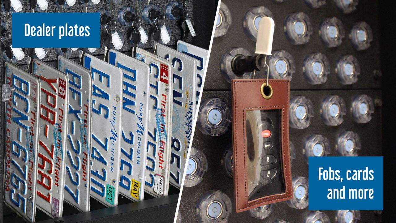 KEYper MX manages delaer plates, key fobs, access cards and more