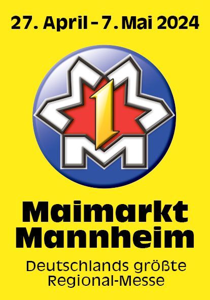 Normstahl na Maimarktu v Mannheimu od 27. dubna do 7. května 2024
