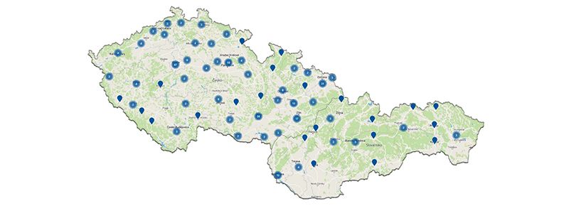 Obrázek mapy partnerů