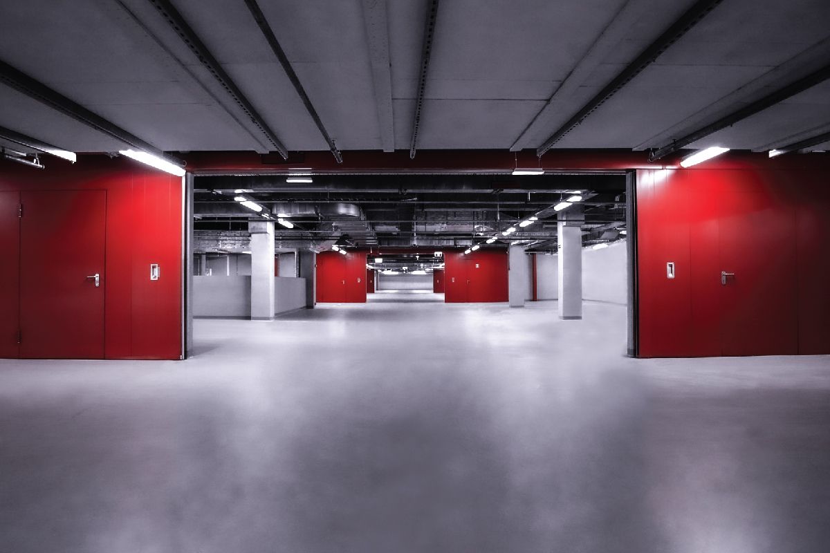 Brannskyveporter toføyet