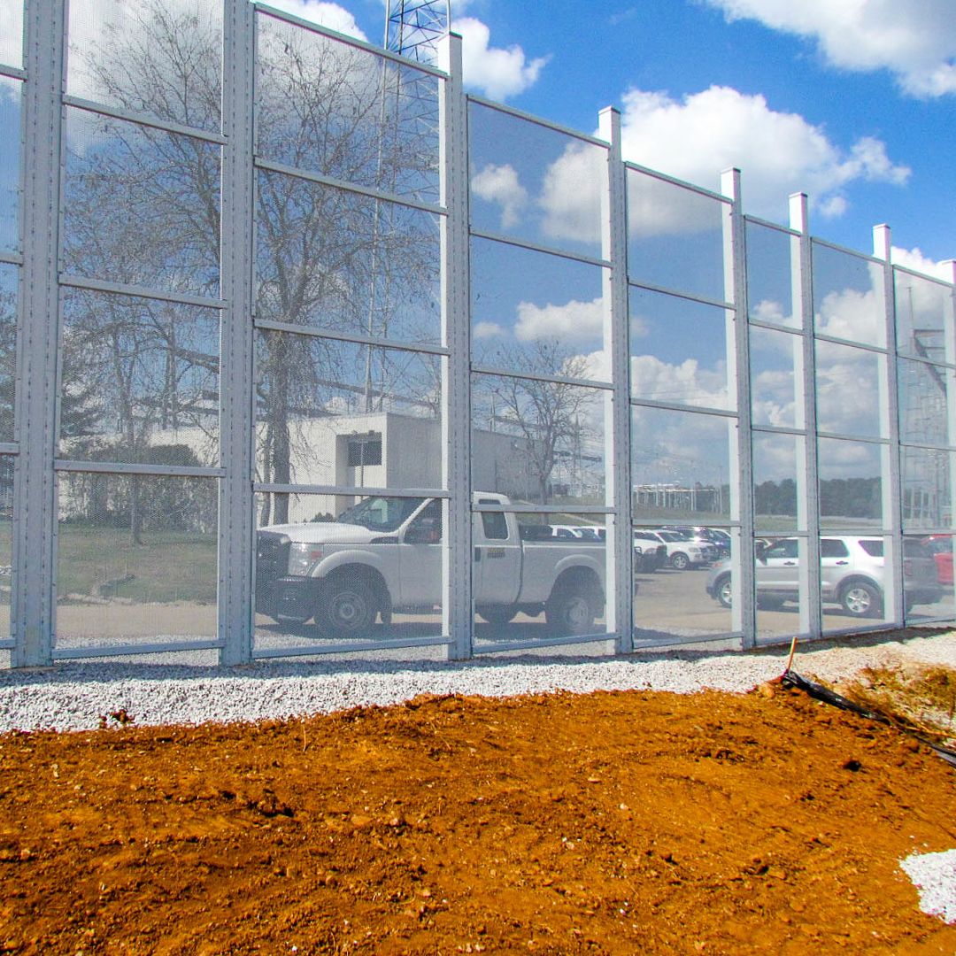 Matrix with expanded metal steel mesh
