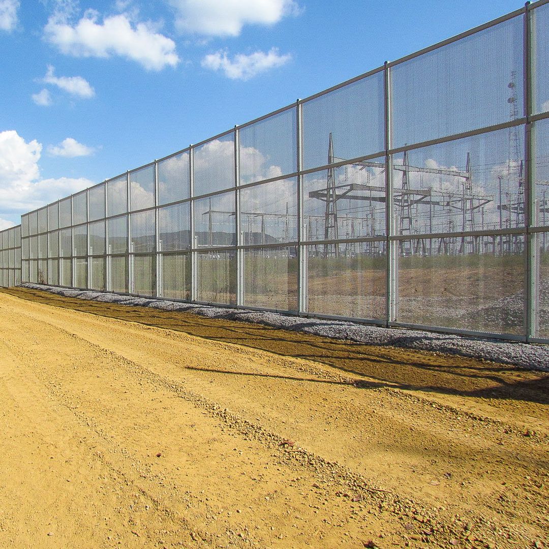 Matrix with expanded metal steel mesh
