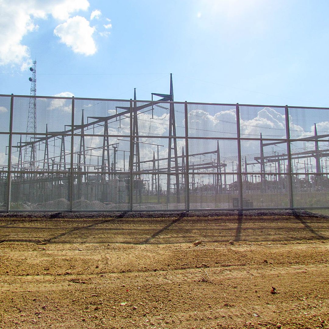 Matrix with expanded metal steel mesh
