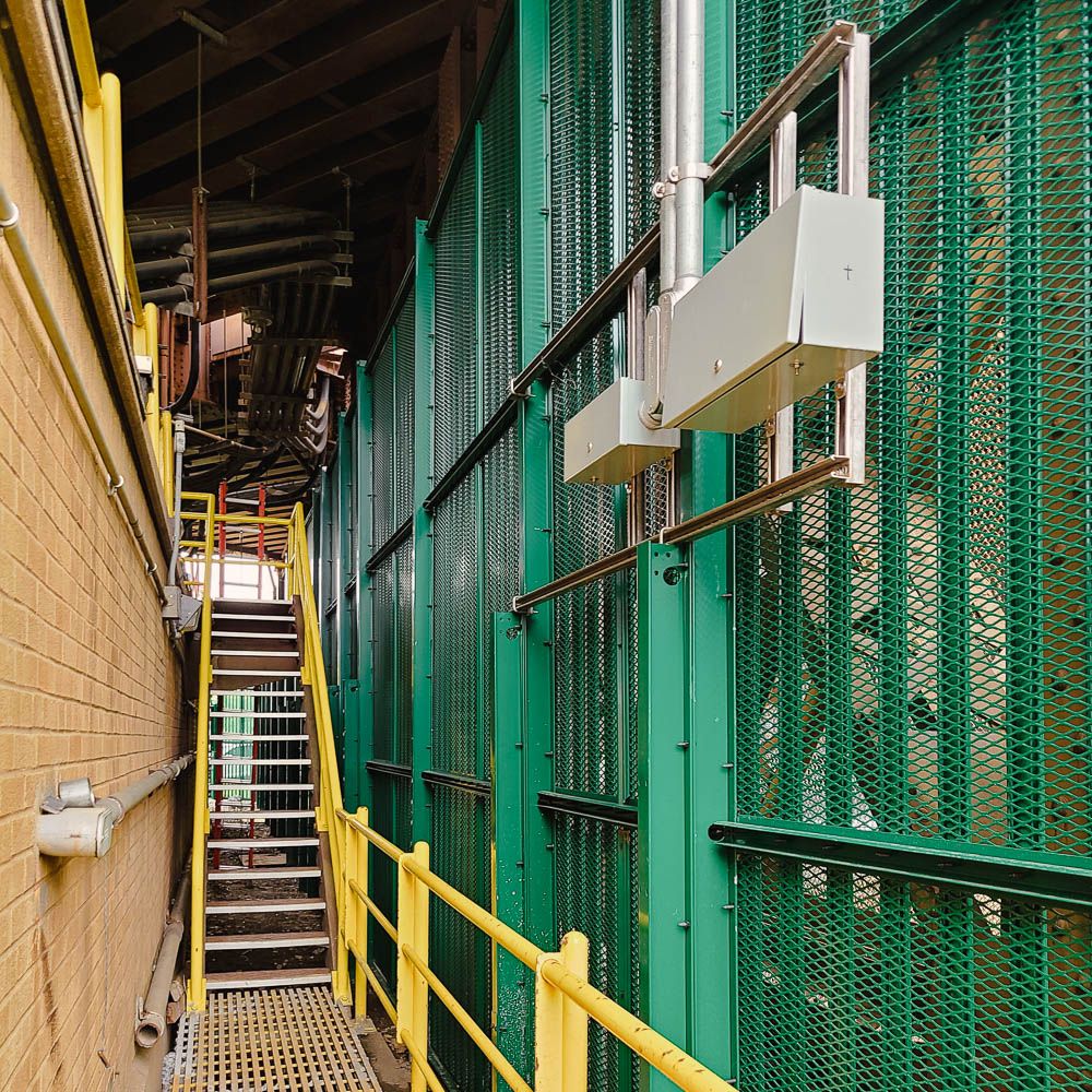 Matrix Hardened high security in green