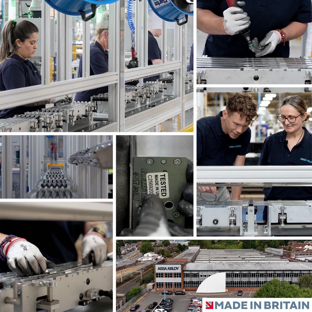 Yale launches First-of-its-kind MOTUS Production Line for Multipoint Locks
