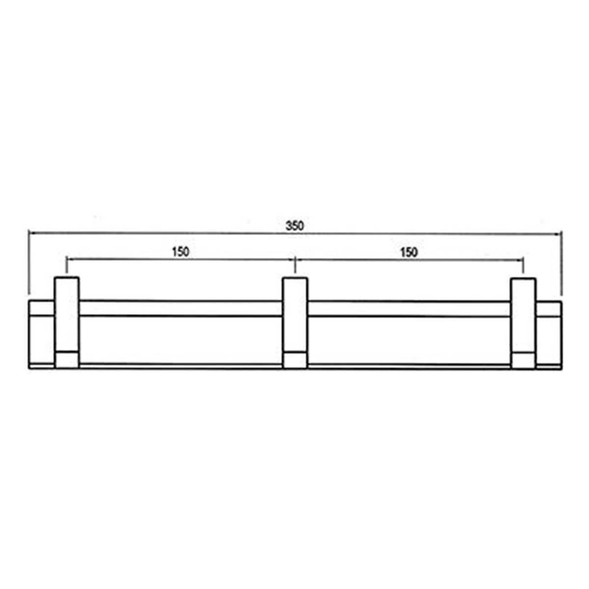 Image: Multirack Three Hat and Coat Hook