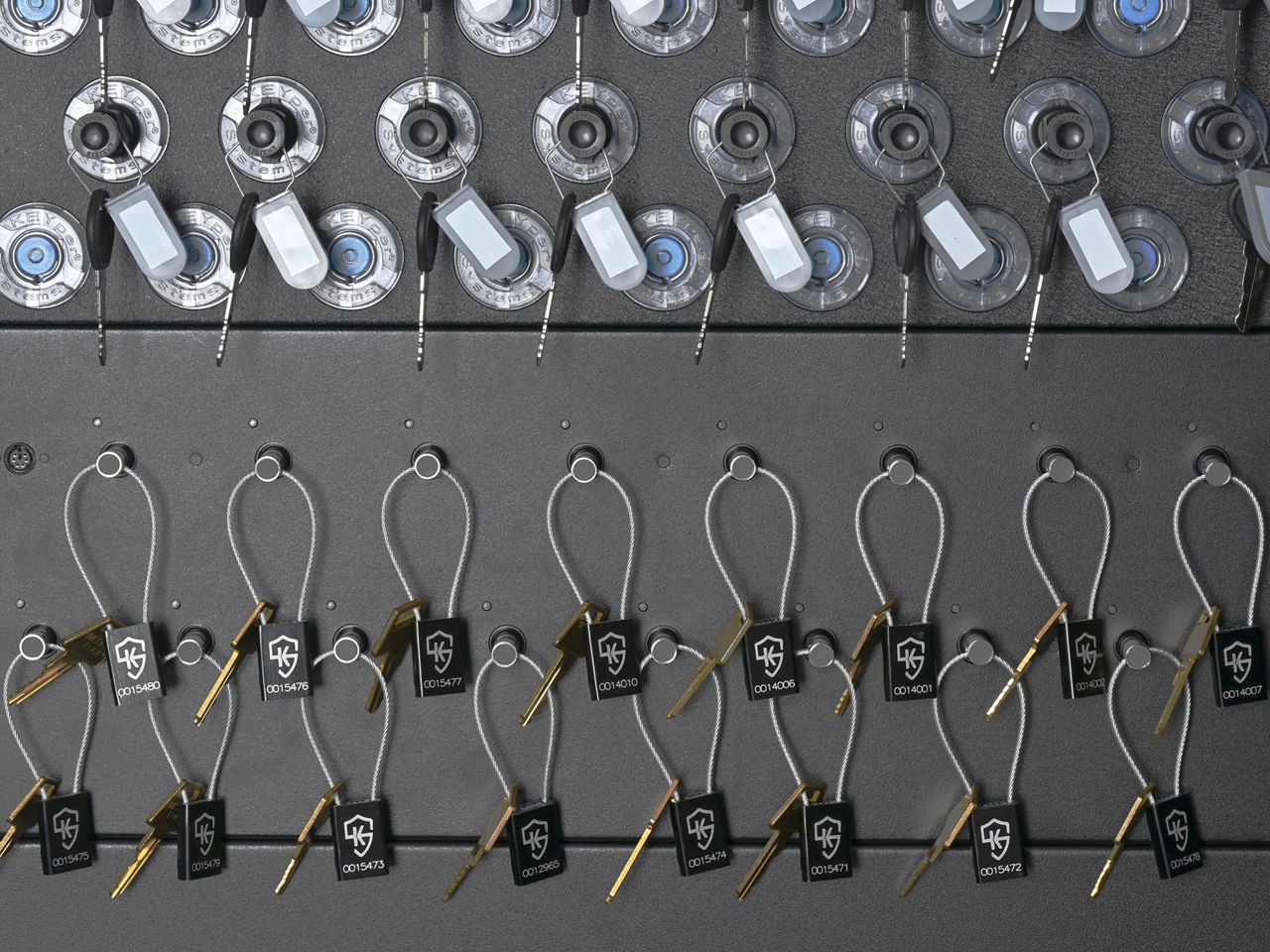 KEYper Hybrid MX system with locking key panels