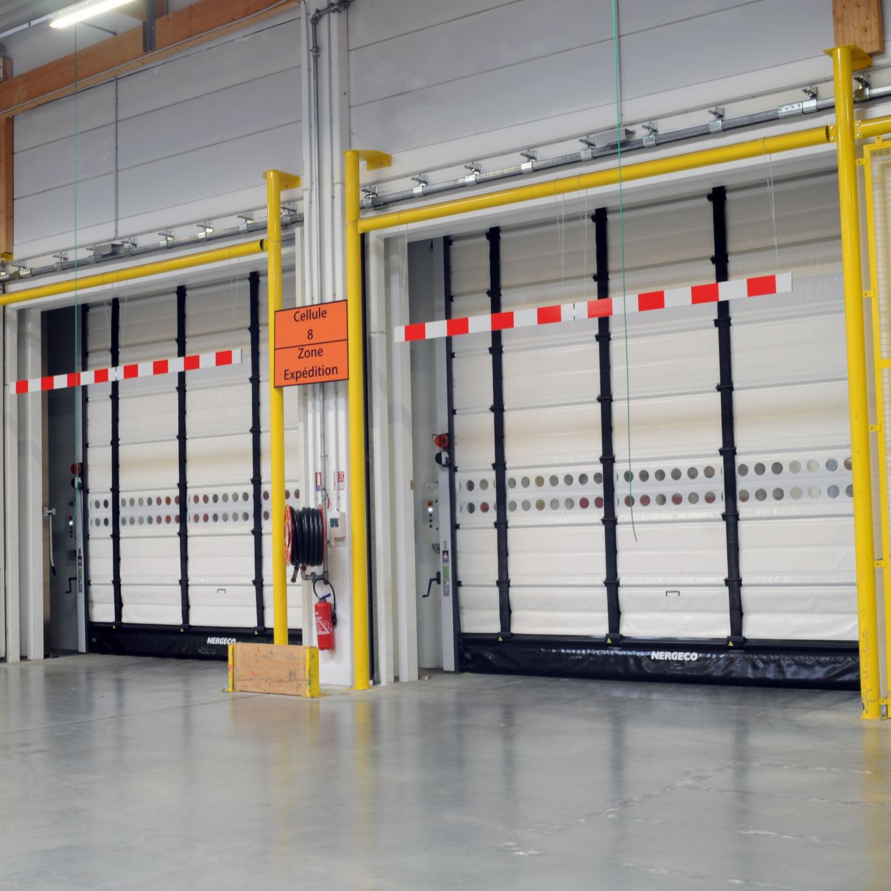 Image: Porte rapide déchetterie