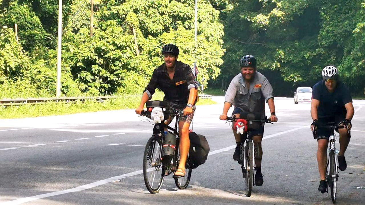 Exclusive Meet & Greet with Charity Cycling Duo