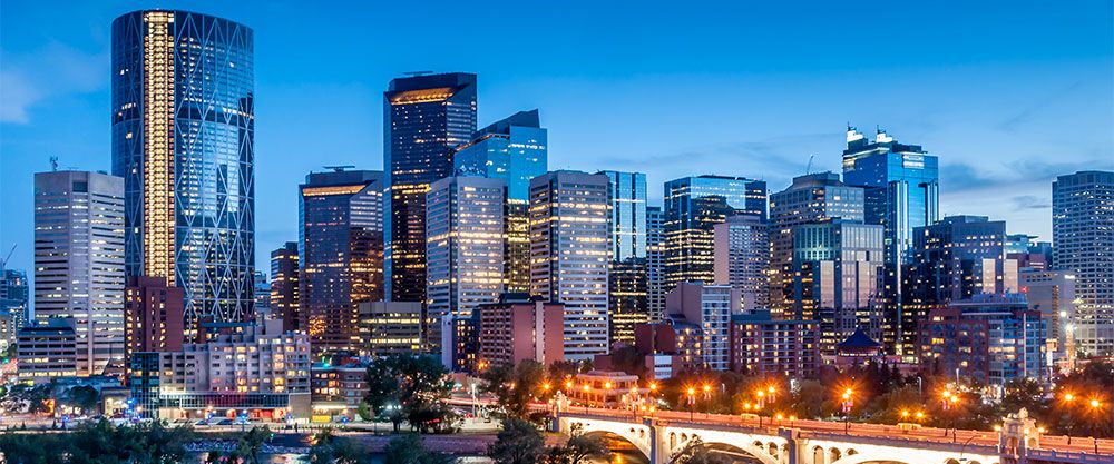 Nighttime City Scape