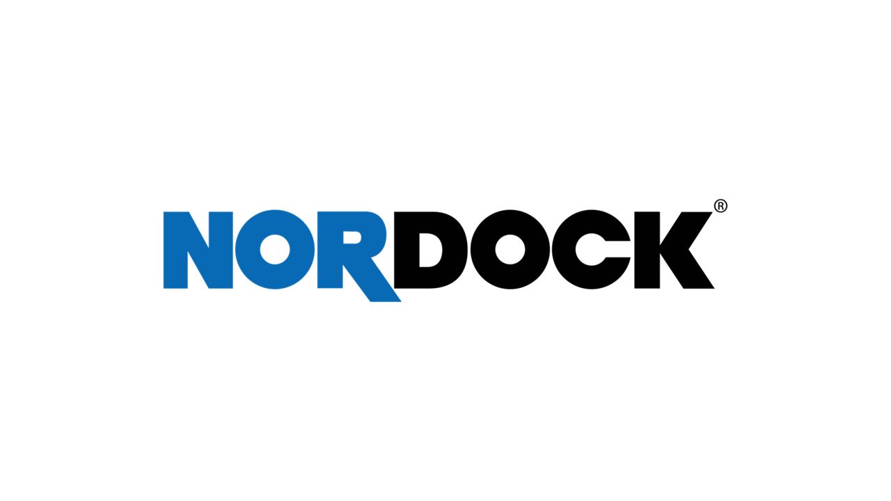 Nordock logo.