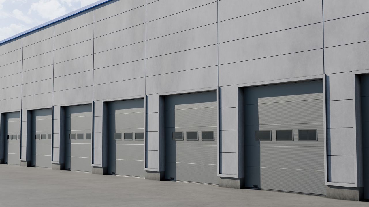 Průmyslová vrata Normstahl ID40P