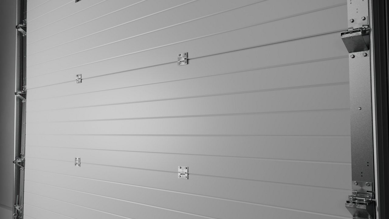 Image: Normstahl industrijska vrata ID40P površina siva