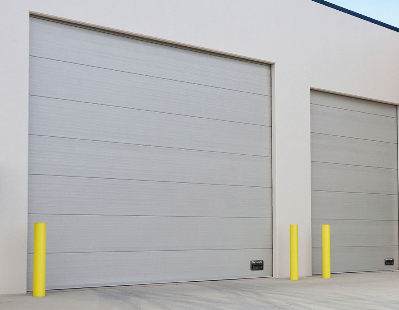 Normstahl Industriport OSP42S Hvit aluminium