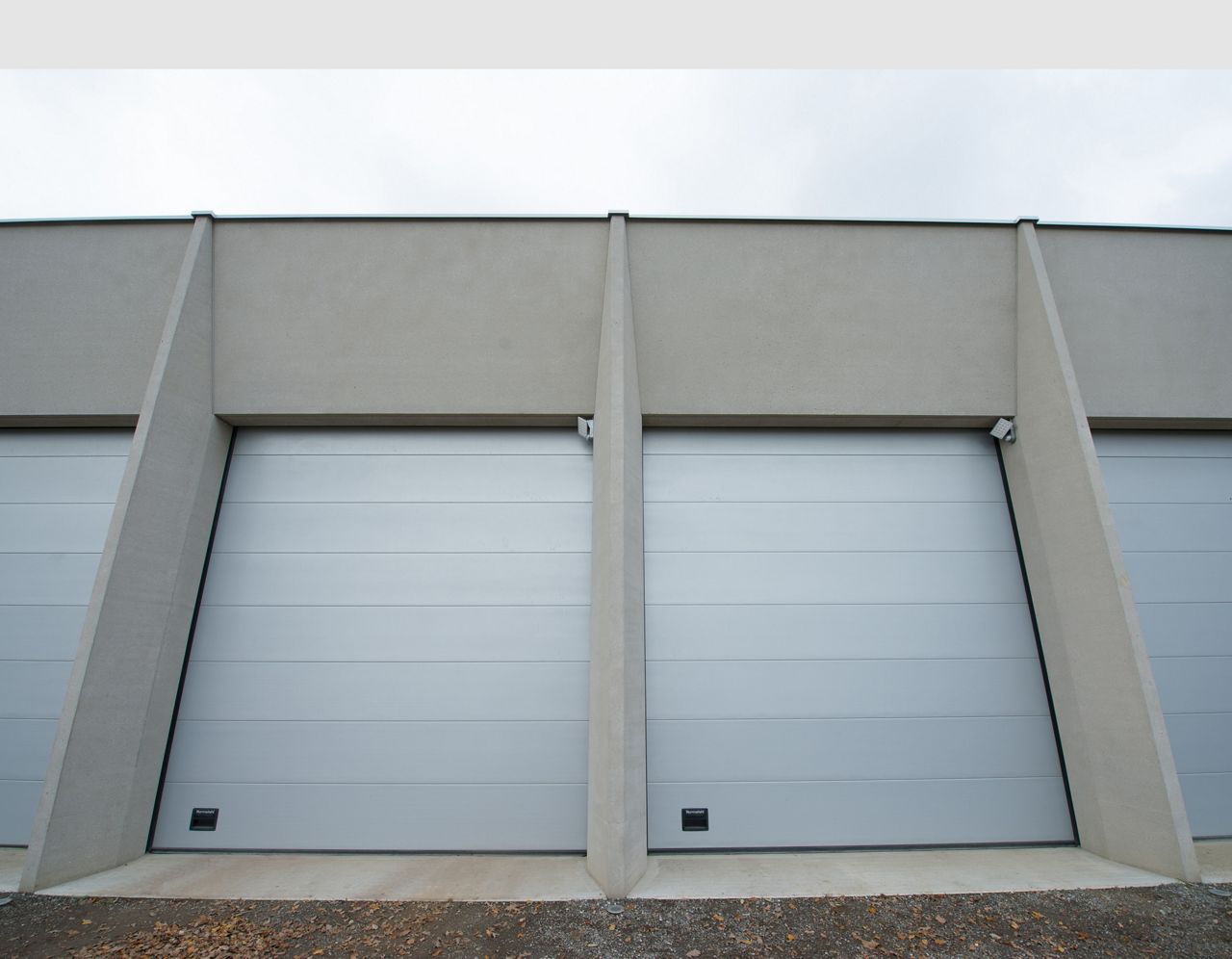 Normstahl Industriport OSP42S Hvit aluminium