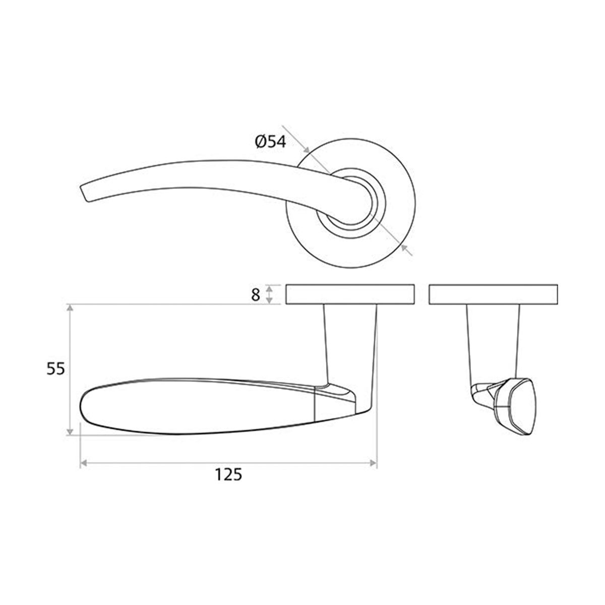 Image: Nyala Lever Handle