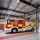 Internal image of Crawford OH1042F Overhead Sectional Door at fire station located in the UK