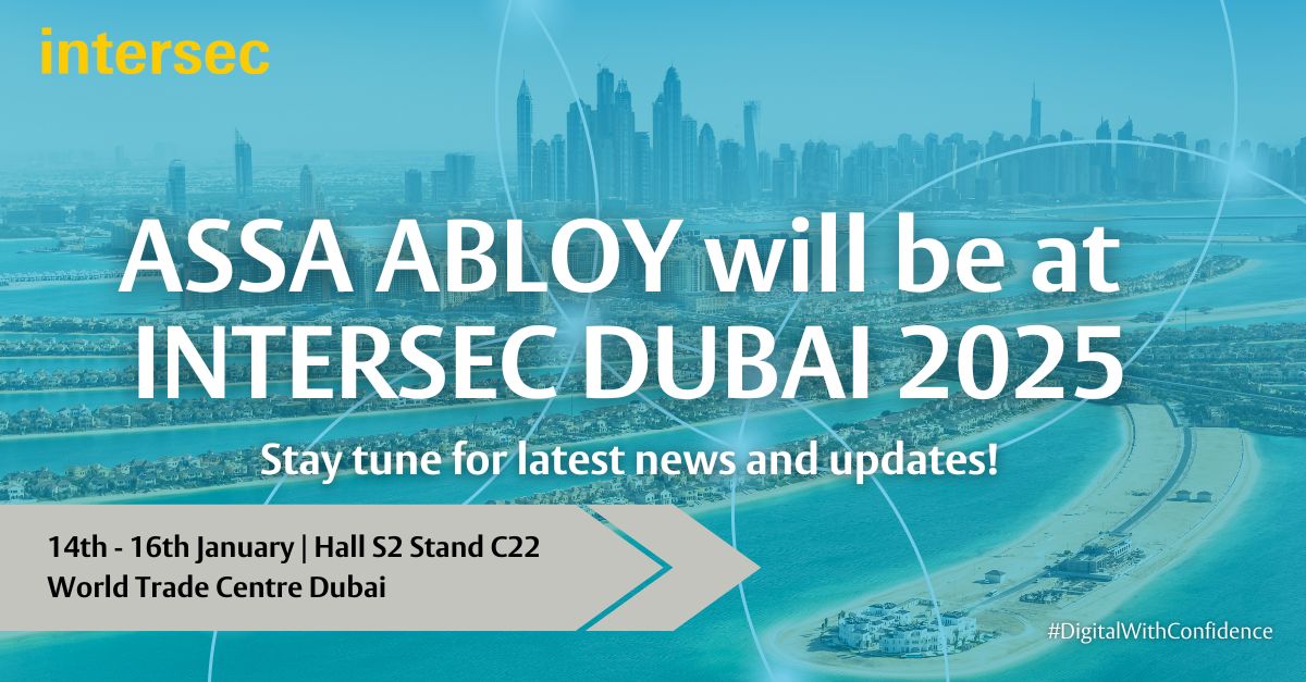ASSA ABLOY will be at Intersec Dubai 2025