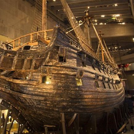 The Vasa museum in Stockholm. 