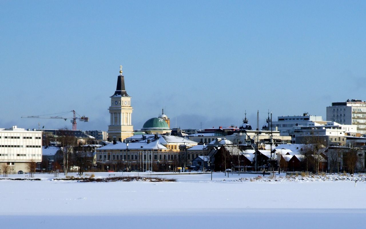 Oulu skyline
