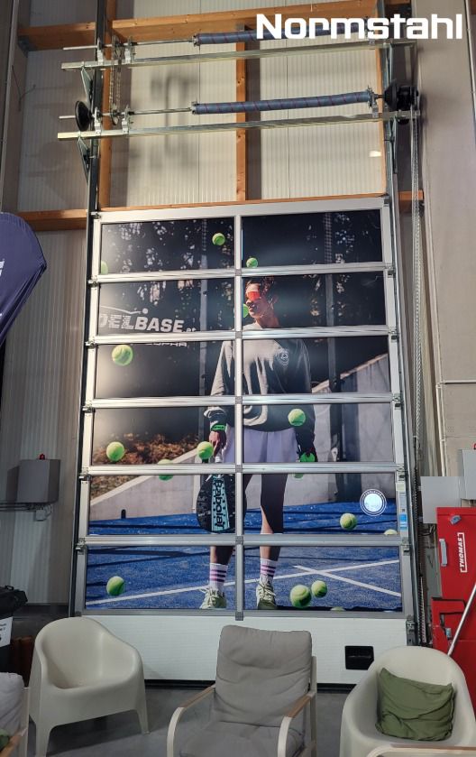 Padeltennis Avstrija industrijska vrata Normstahl