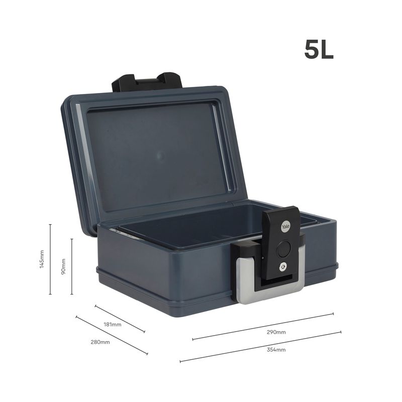 Image: Yale vesitiivis paloturvasäilö, pieni