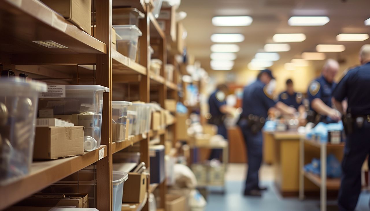 Police Evidence Room