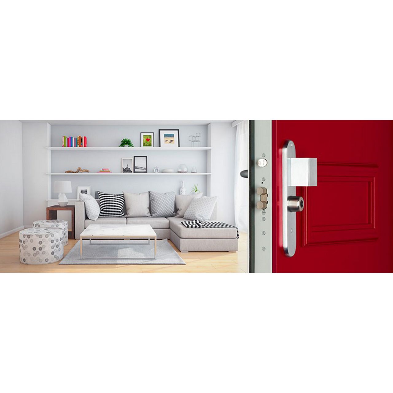 La puerta acorazada para piso Fichet Foxeo HiS