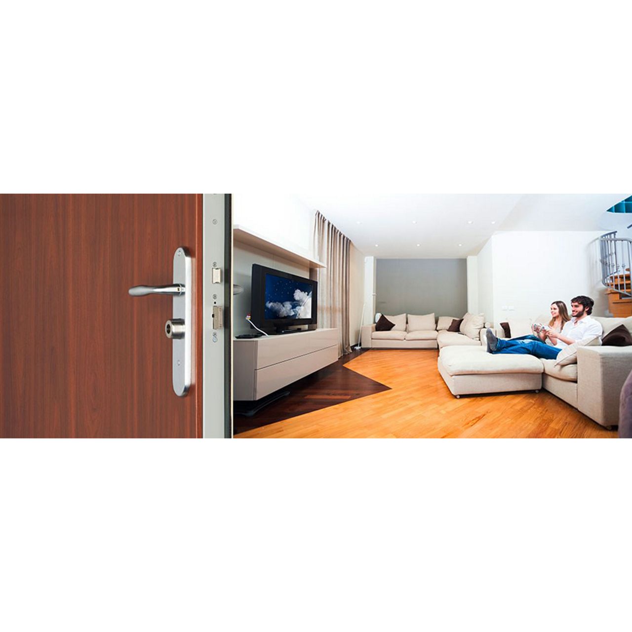 La puerta acorazada para piso Fichet Foxeo S 