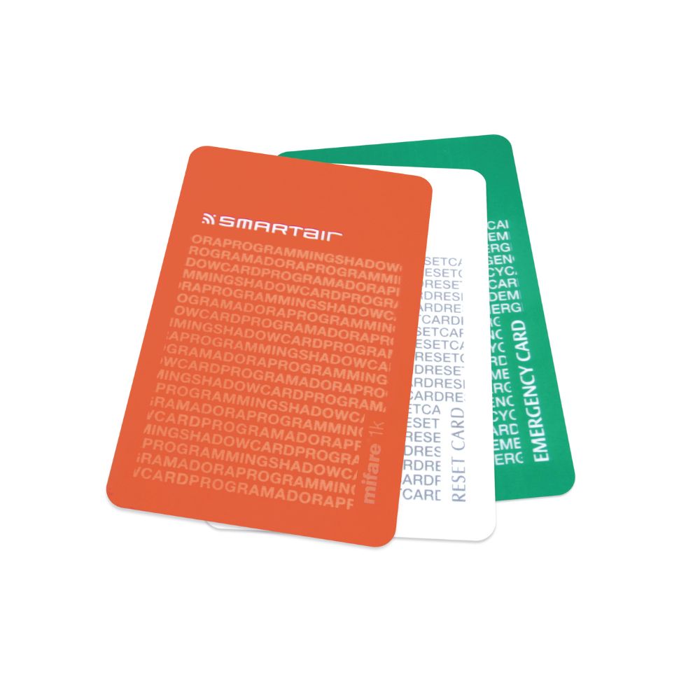 SMARTair Programming cards