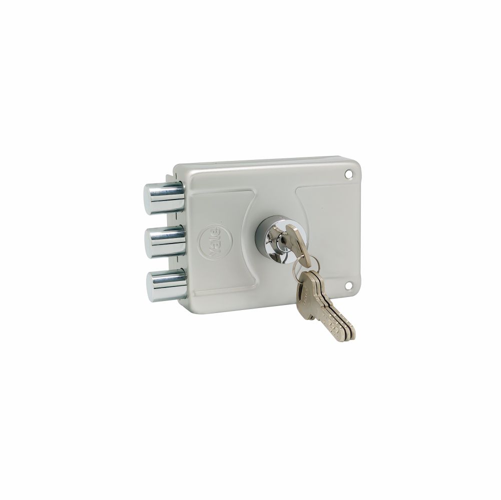 Yale RL1000A Heavy-Duty Rim Lock with TriBolt Mechanism