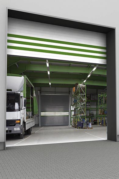 Image: Extra grote snelle en onderhoudsarme RR3000 deur voor buitengevels