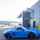 External view of an ASSA ABLOY RR5000 Insulated Exterior Door at a Porsche car dealership