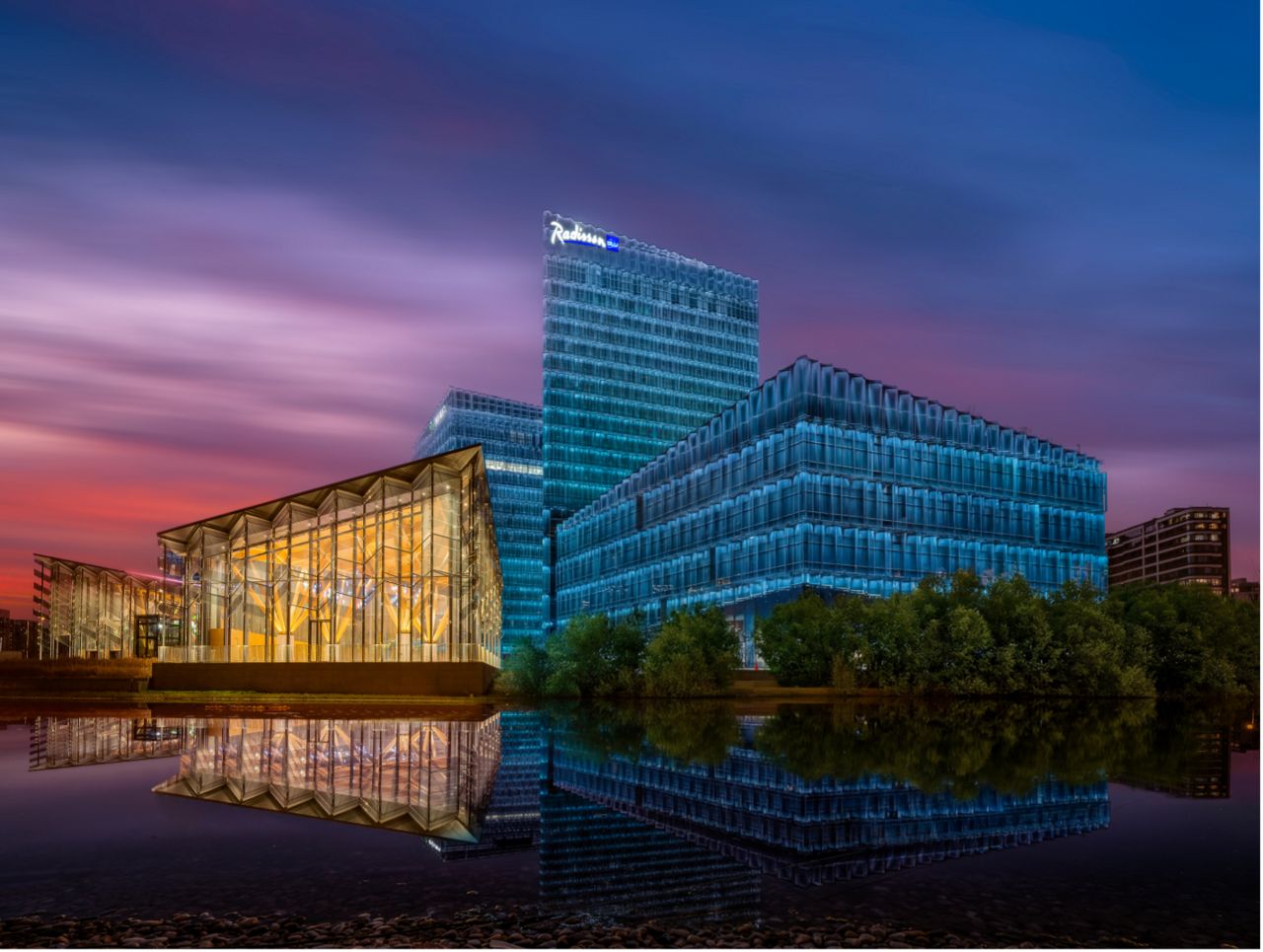 Radison Blu Hotel.