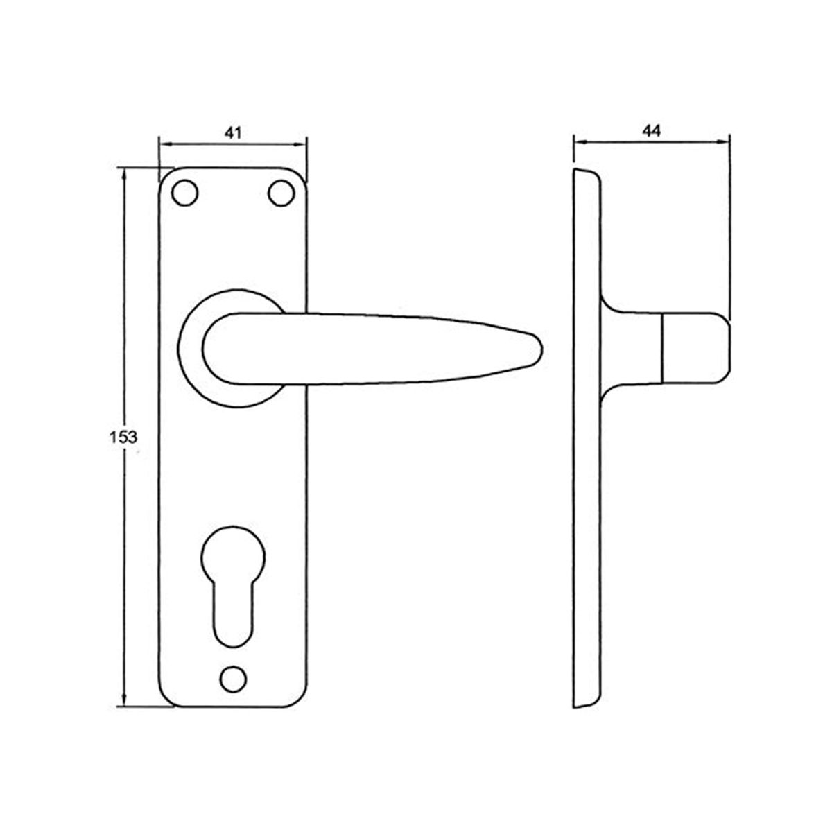 Image: Radius Lever Handle