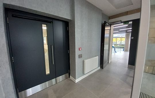 Automatic Swing Door Safety