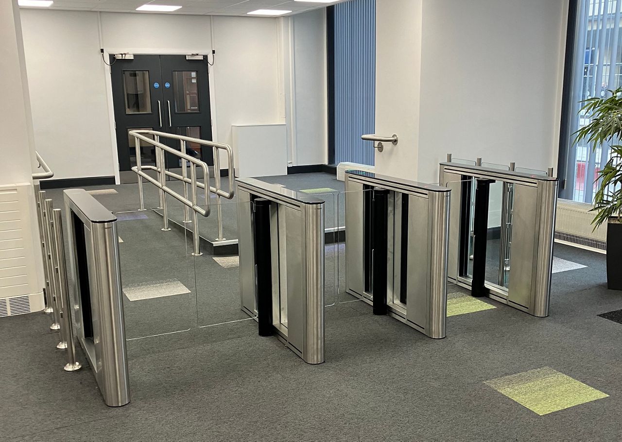 Record Vision Touch Speed Gates at Britannia House